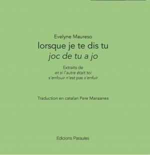 lorsque je te dis tu joc de tu a jo Evelyne Maureso